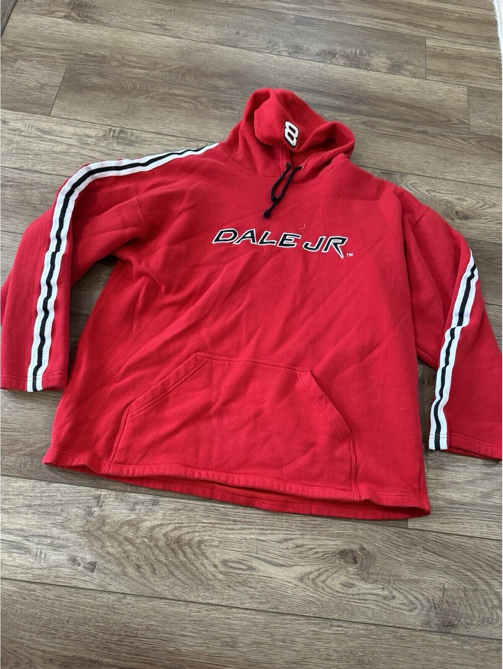Vtg Winners Circle Dale Earnhardt Jr No 8 Hoodie XL